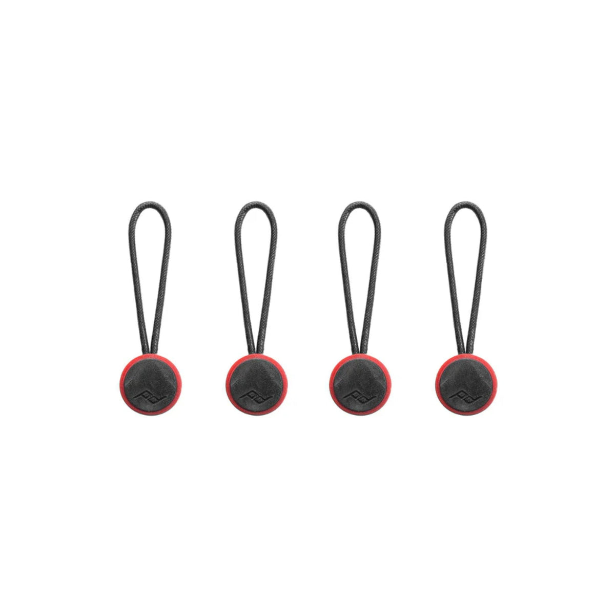 Peak Design Micro Anchor V4 Black & Red 4 Pack for Cuff, Leash and Slide Straps
