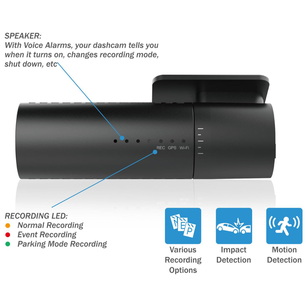 BlackVue Dash Cam DR590X-2CH 32GB Full HD 1080p Starvis Wi-Fi 2 Channel Camera