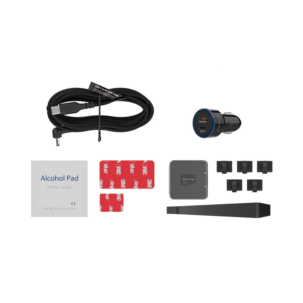BlackVue Elite 8-1CH 256GB Dash Cam 2K HDR Starvis 2 GPS WIFI 1 Channel Camera
