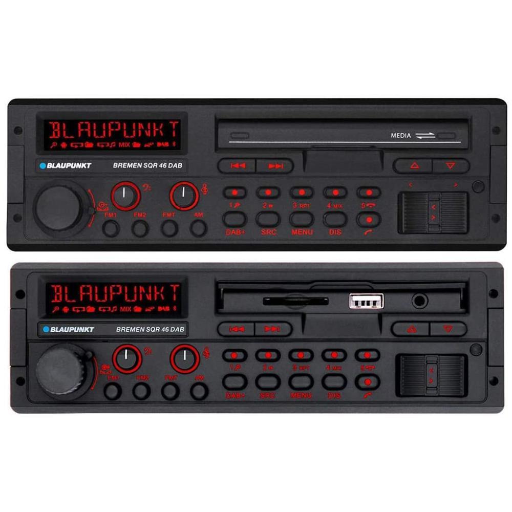 Blaupunkt Bremen SQR 46 Retro Car Stereo 80's Classic Bluetooth DAB+ USB SD AUX