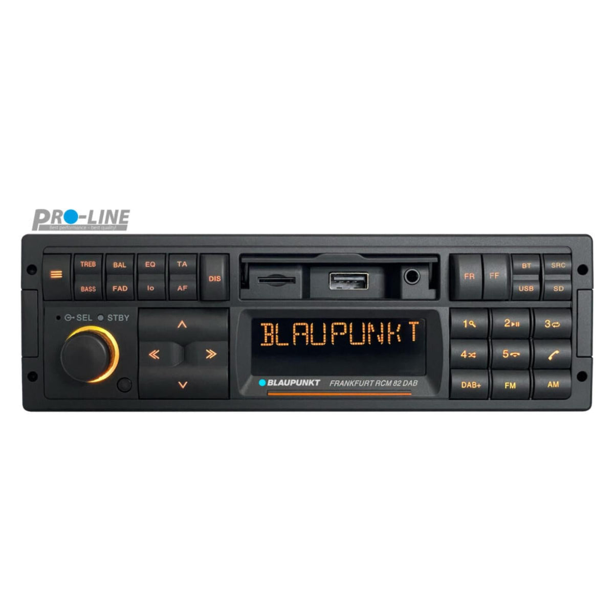 Blaupunkt Frankfurt RCM 82 DAB Retro Classic Car Stereo Bluetooth USB SD AUX