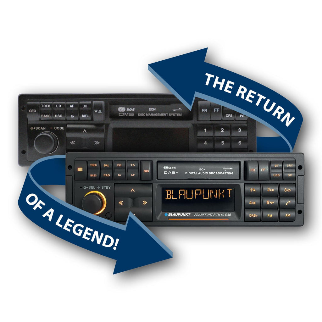 Blaupunkt Frankfurt RCM 82 DAB Retro Classic Car Stereo Bluetooth USB SD AUX