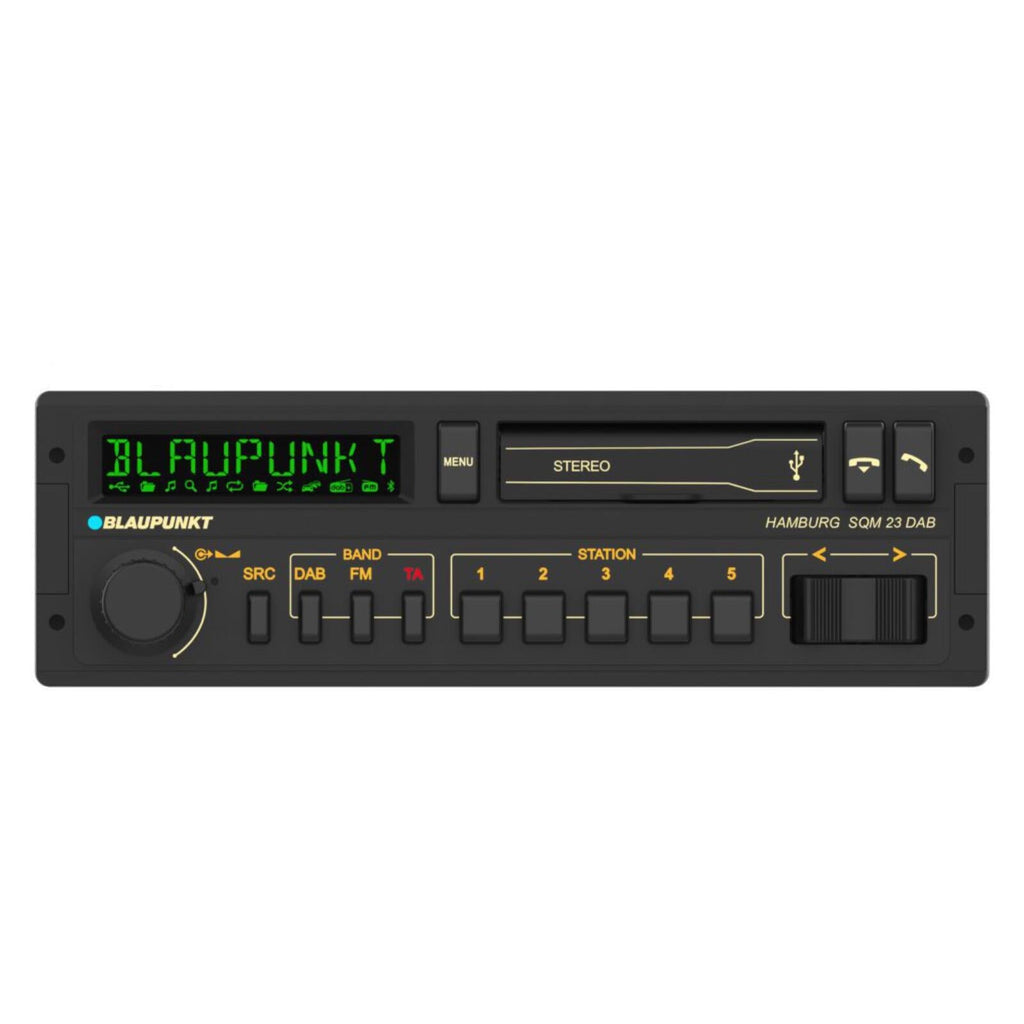 Blaupunkt Hamburg SQM 23 DAB Radio Bluetooth USB Retro Car Stereo 80s Classic