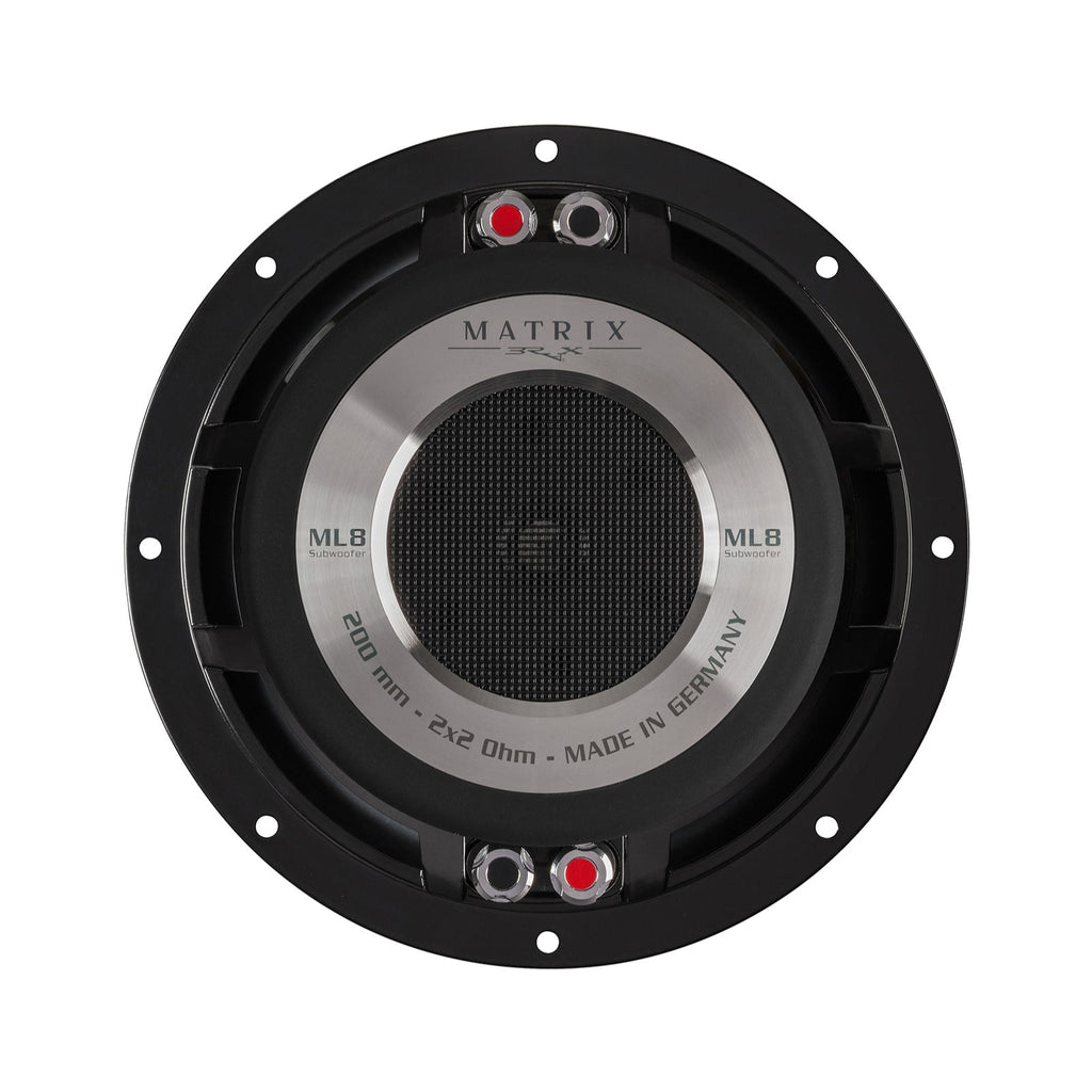 Brax Matrix ML8 SUB 8 Inch 20cm Subwoofer 400w RMS 2 Ohms Dual Voice Coil