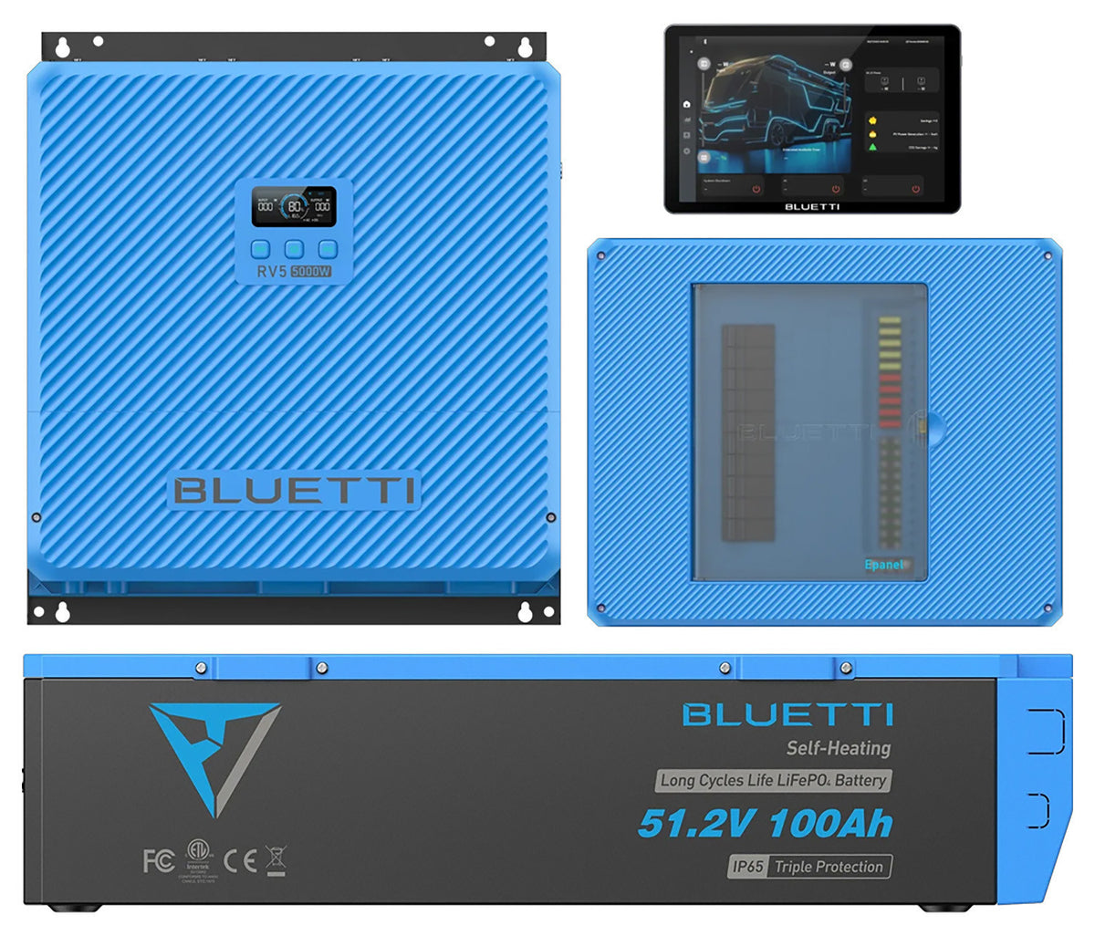 BLUETTI RV5 / B4810 SMART KIT (4300W / 5120Wh) CAPACITY