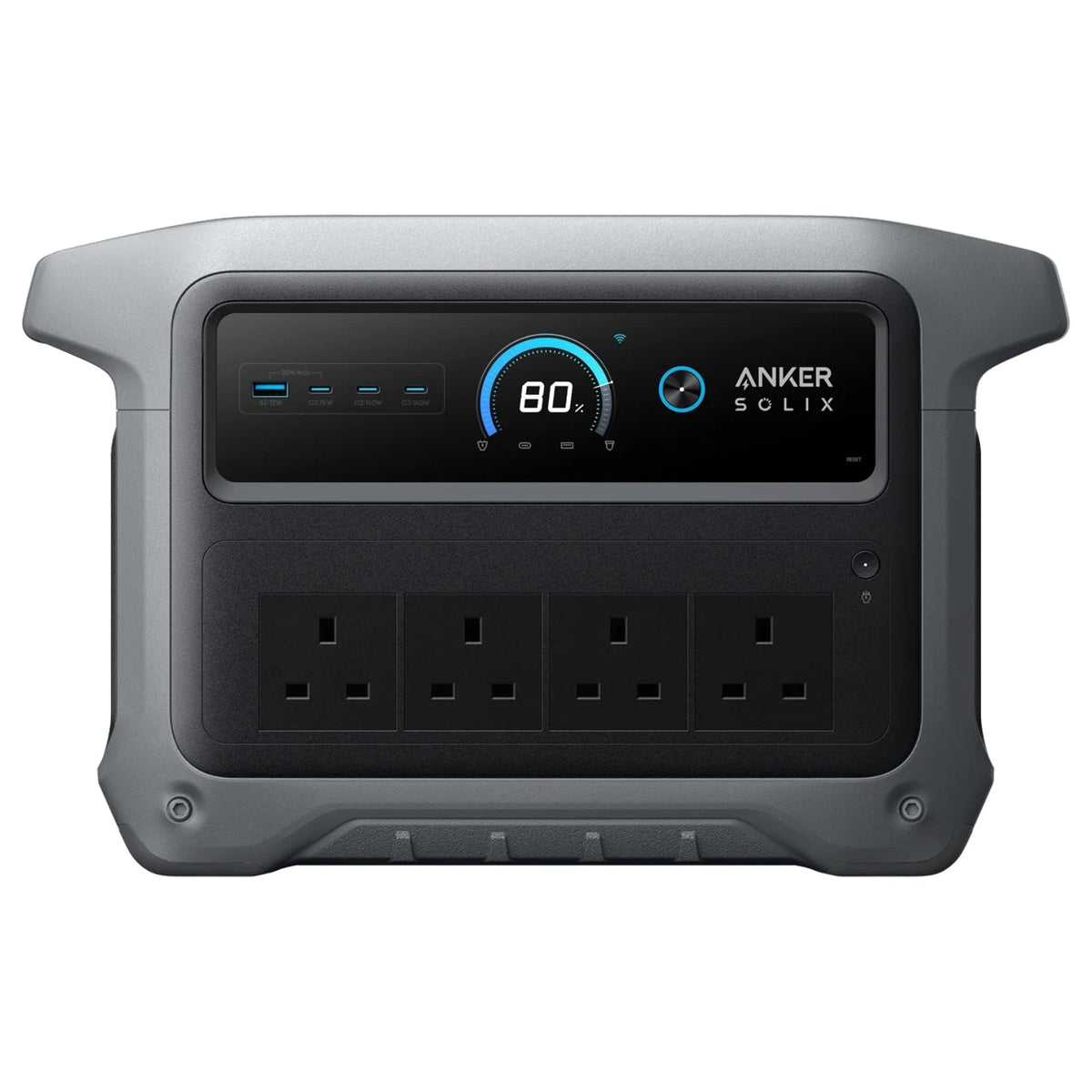 Anker SOLIX C1000 Gen 2 Battery Power Station + PS100 Bifacial Solar Panel 100w