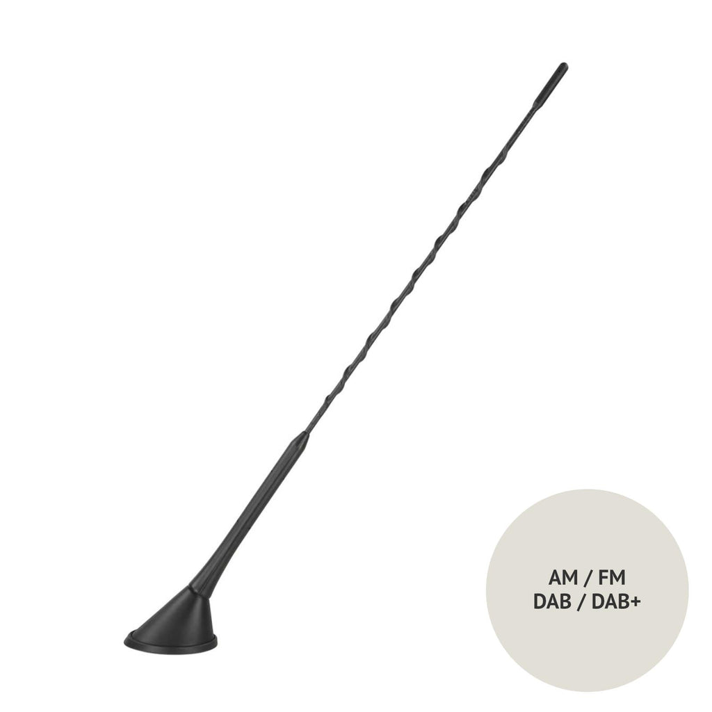 Calearo AM FM & DAB+ Aerial Roof Mount 41cm Whip Digital Radio Antenna 7677850