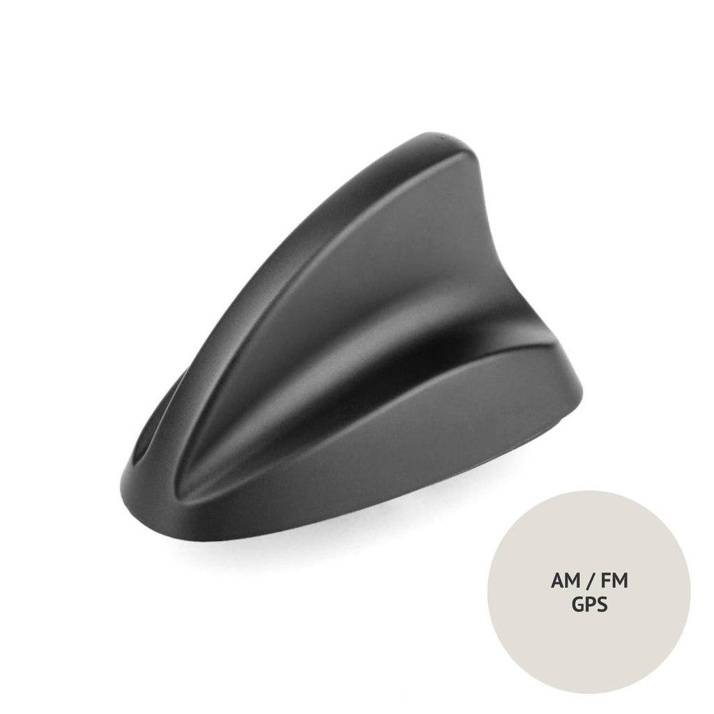 Calearo AM FM GPS Aerial Roof Mount Shark Fin Active Radio Antenna Black 7677825