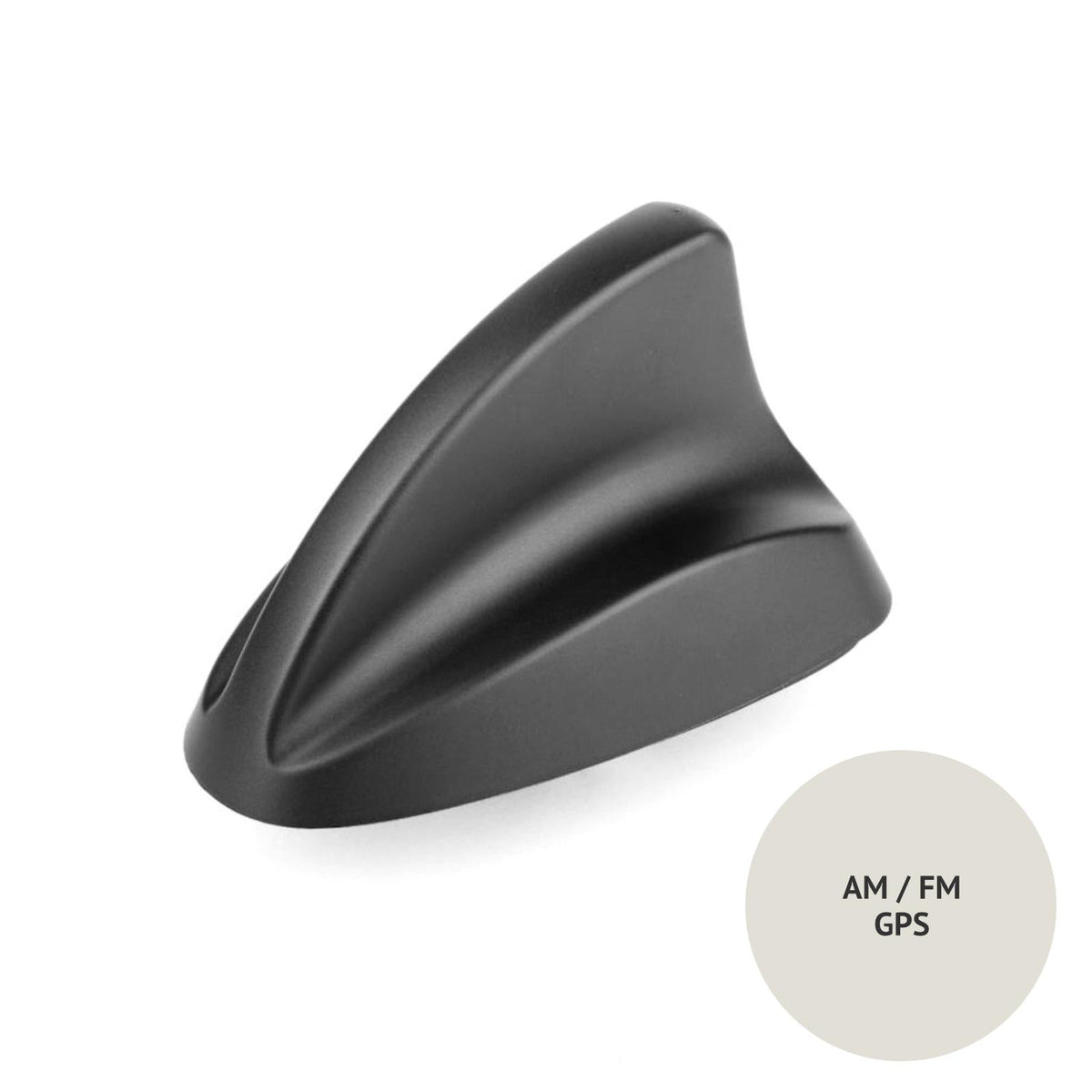 Calearo AM FM GPS Aerial Roof Mount Shark Fin Active Radio Antenna Black 7677825
