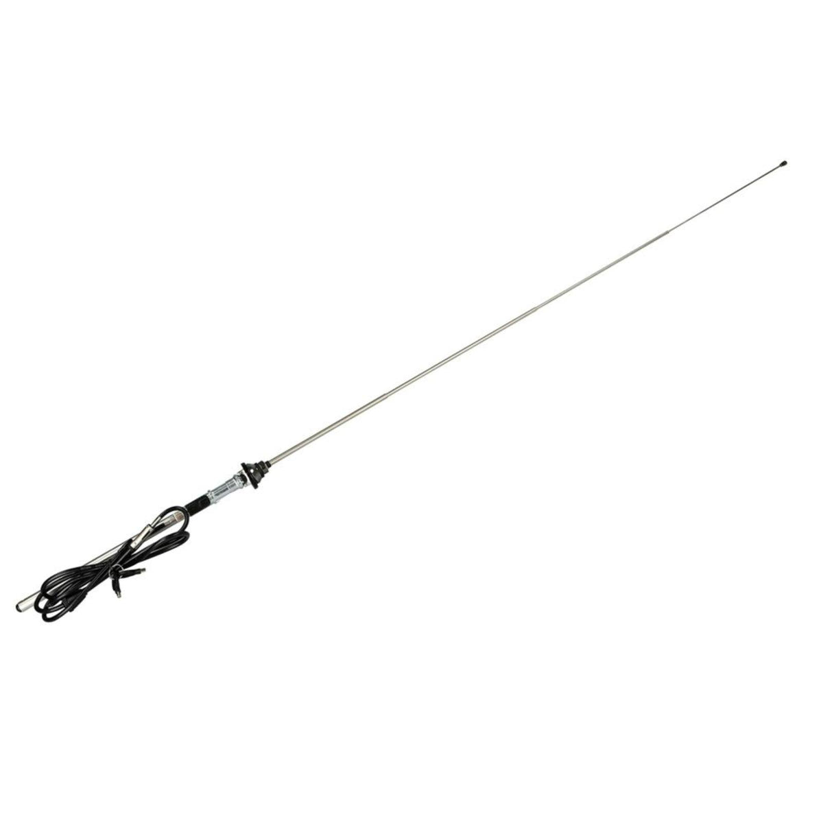 Calearo AM FM Universal Aerial Telescopic Wing Mount Antenna Chrome 7677153