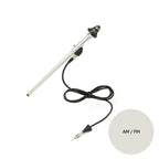 Calearo AM FM Universal Aerial Telescopic Wing Mount Antenna Chrome 7677153