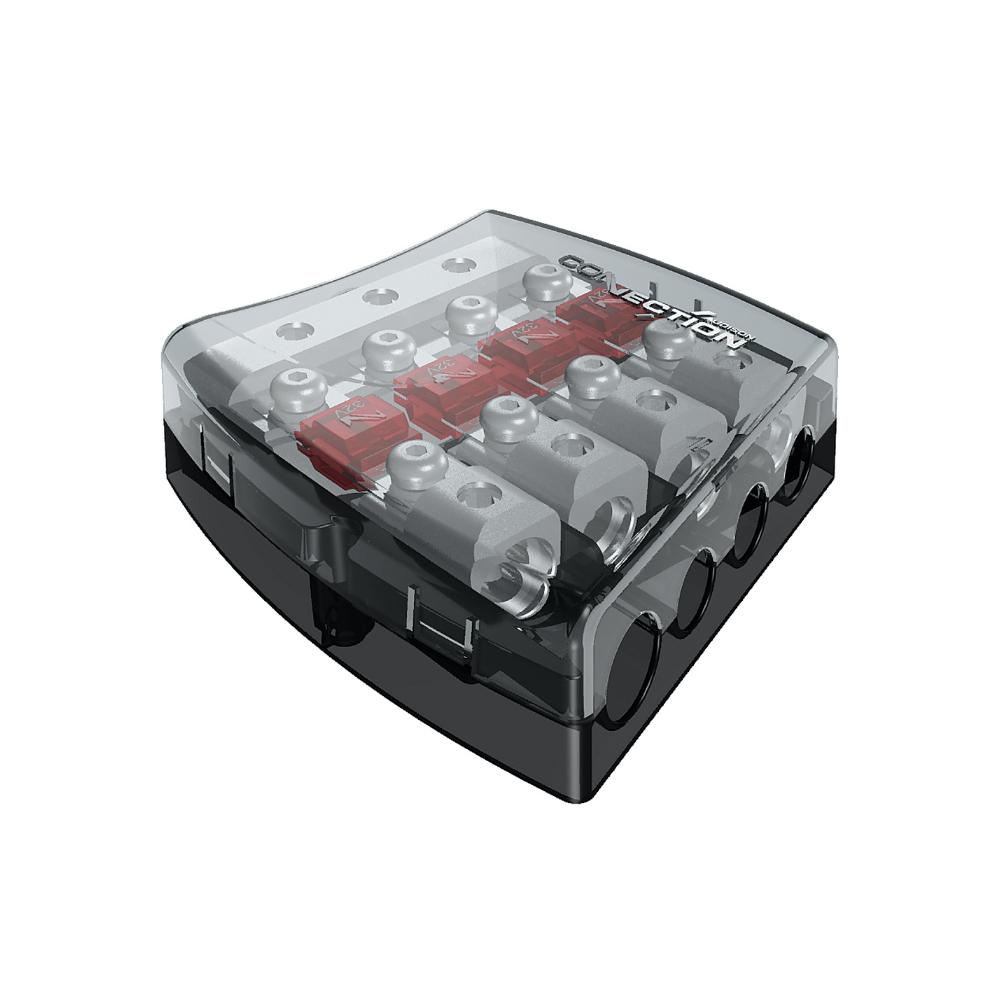 Connection Best BFD 41 AFS Fused Distribution Block Car Amp Amplifiers