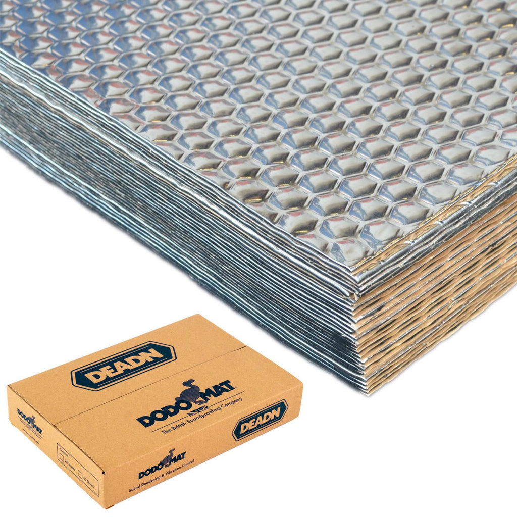 Dodo Mat DEADN Hex Sound Deadening 30 Sheets Car Van Vibration Damper Proofing