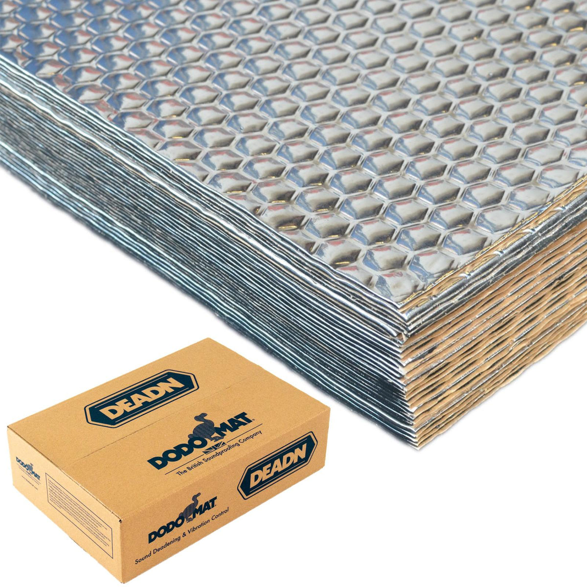 Dodo Mat DEADN Hex Sound Deadening 50 Sheets Car Van Vibration Damper Proofing