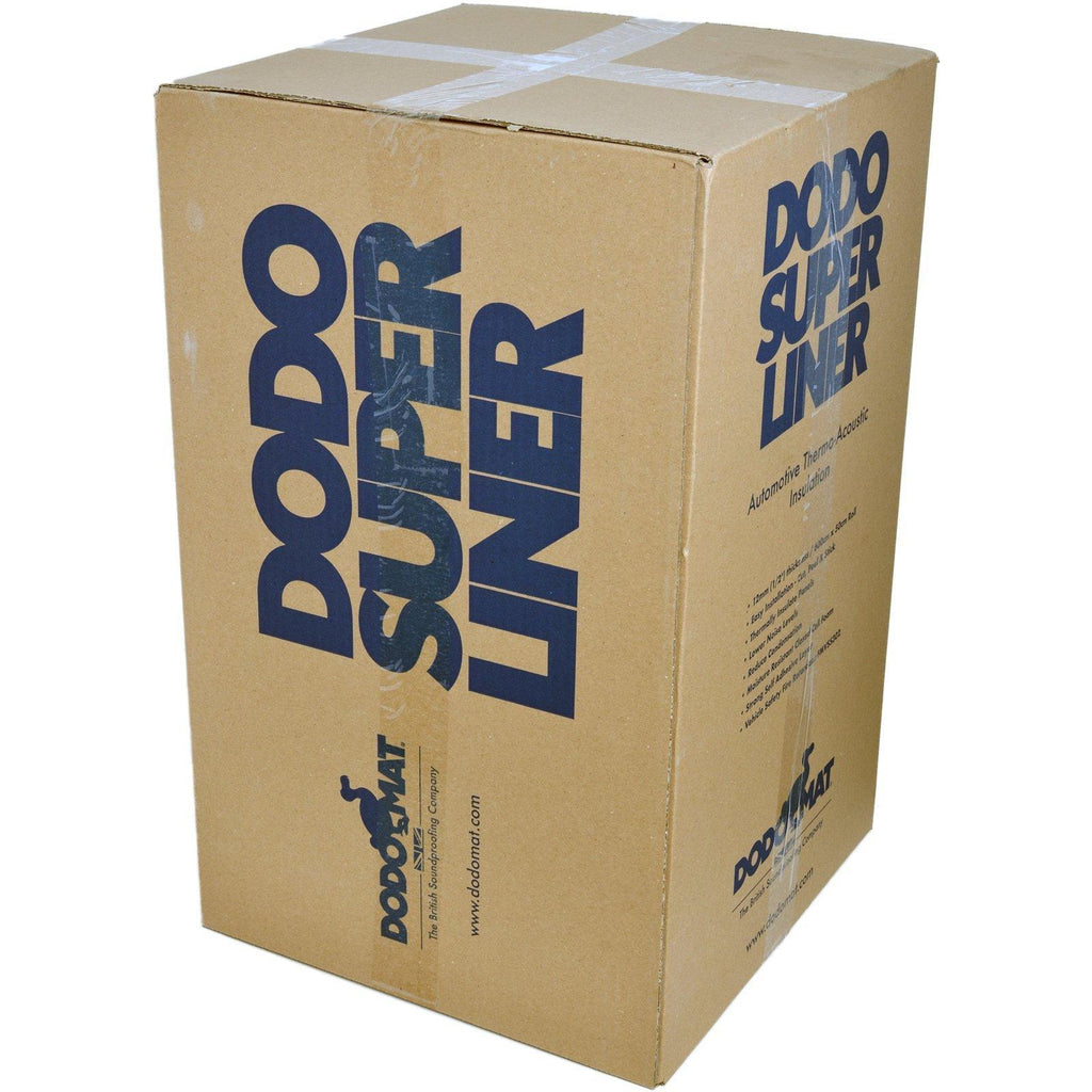 Dodo Super Liner 12mm 1/2" 6m Roll Car Van Thermo Foam Insulation Sound Proofing