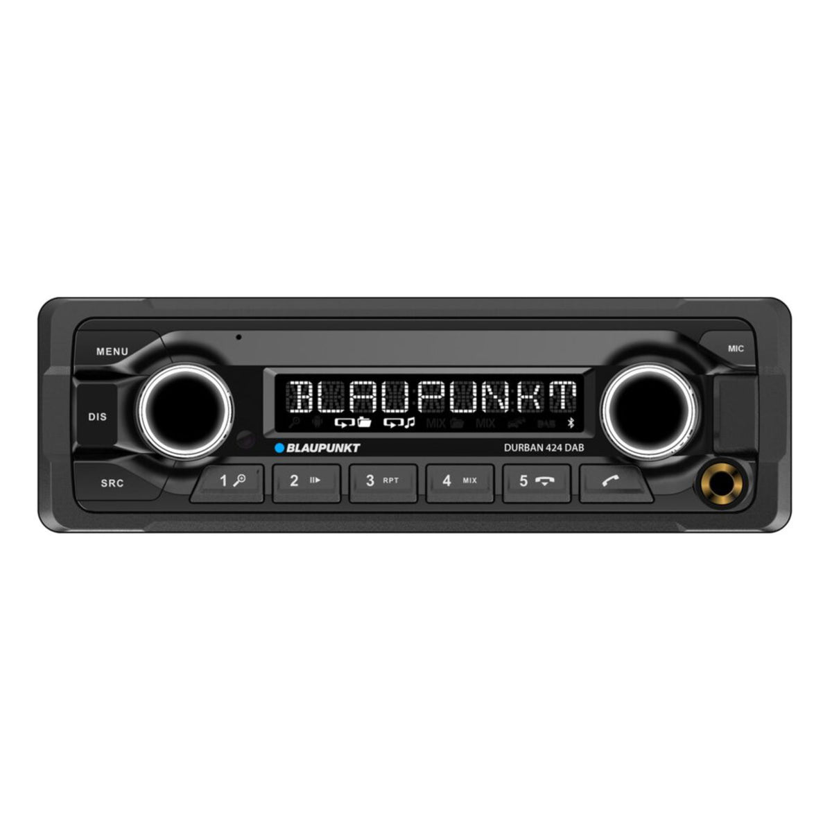 Blaupunkt Durban 424 DAB Heavy Duty 24 Volt Bluetooth Radio 24v Truck Bus Stereo