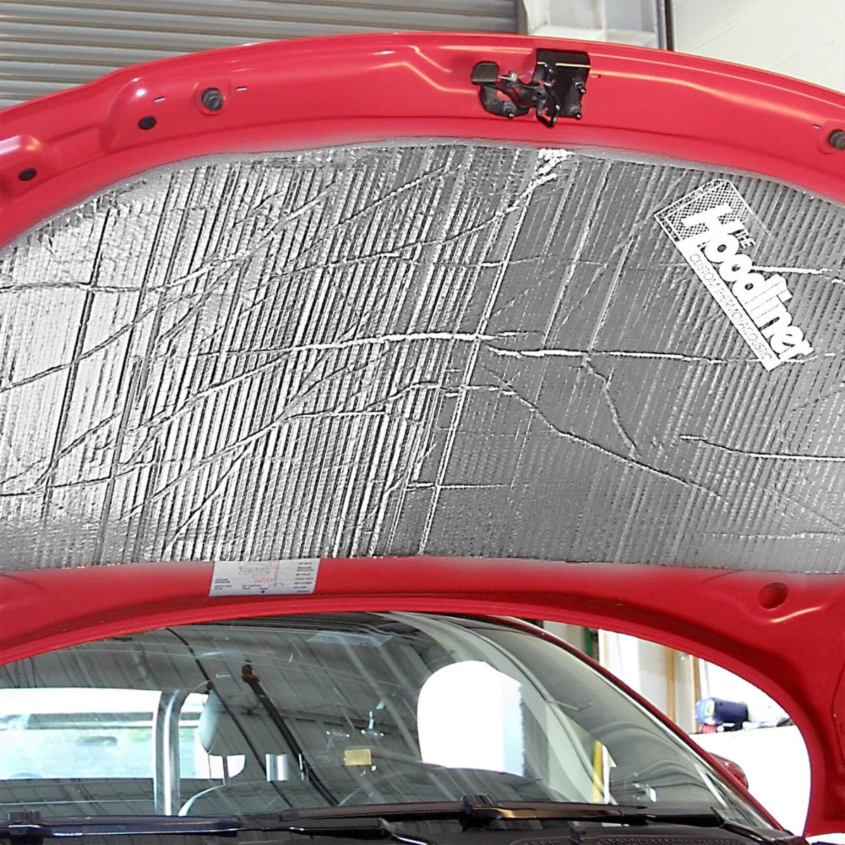 Dynamat Hoodliner Bonnet Thermo Acoustic Sound Soak Foam Absorbs Engine Noise