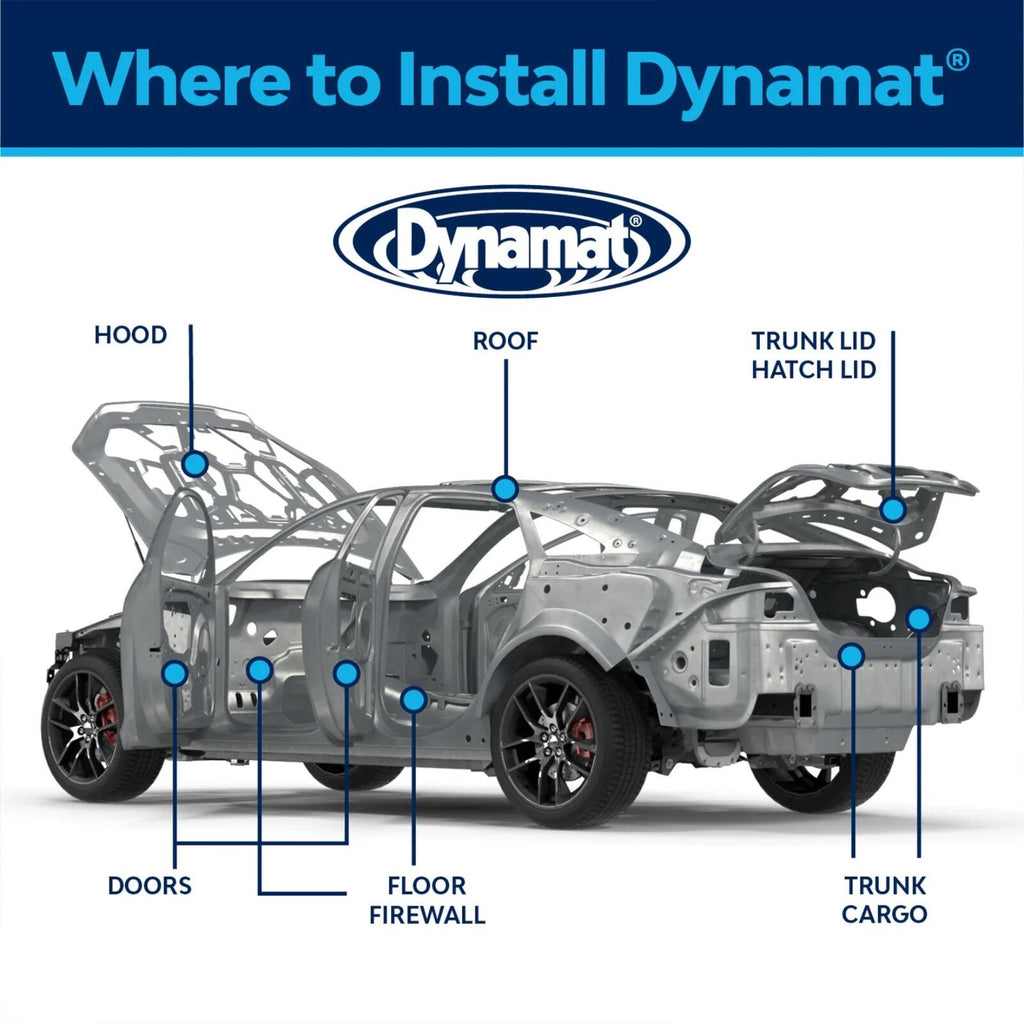 Dynamat Xtreme Bulk Pack Car Sound Proofing Extreme Deadening Noise Reduction
