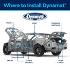 Dynamat Xtreme Bulk Pack Car Sound Proofing Extreme Deadening Noise Reduction