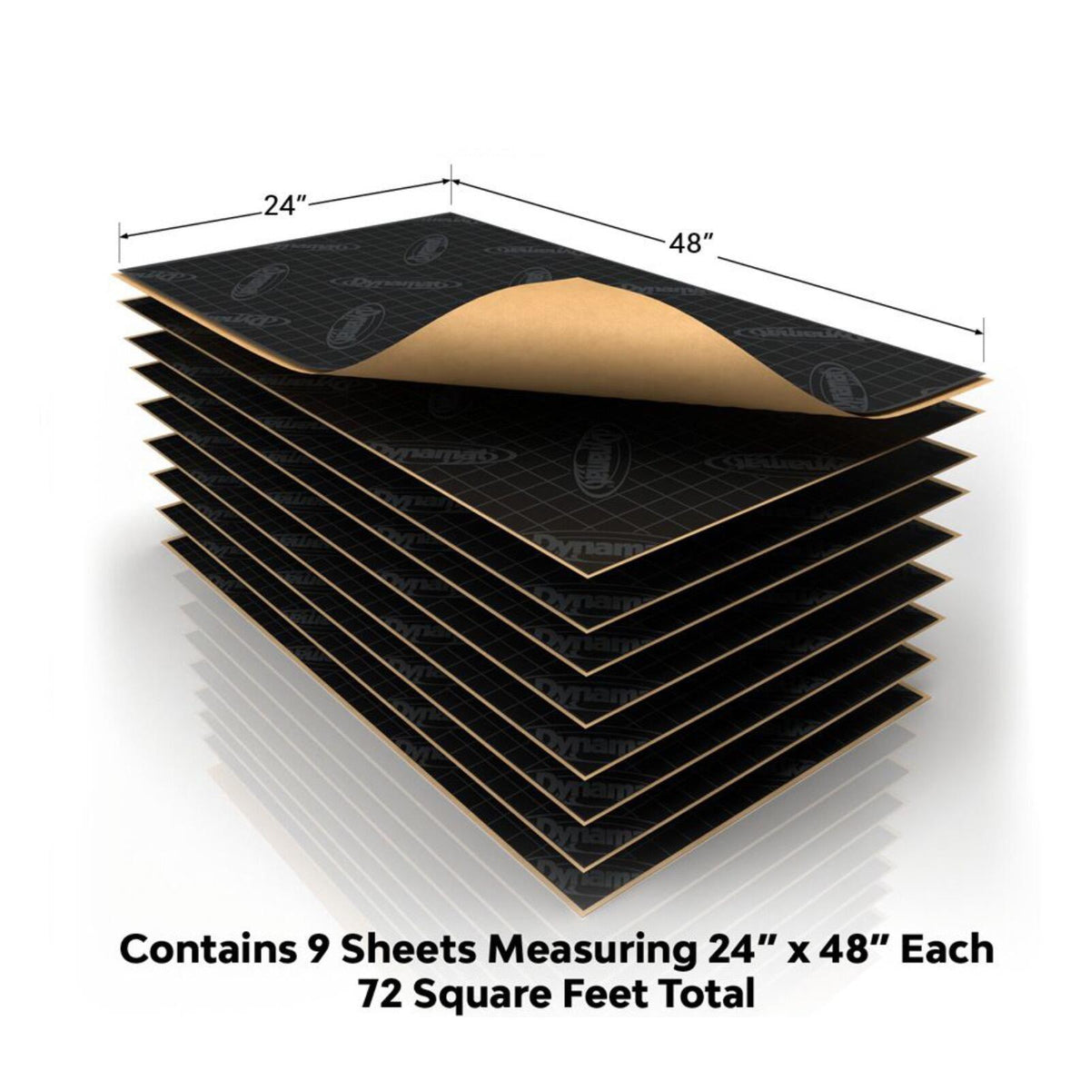Dynamat Xtreme Mega Pack 9 Sheets Car Van Deadening Sound Proofing Damping Mat