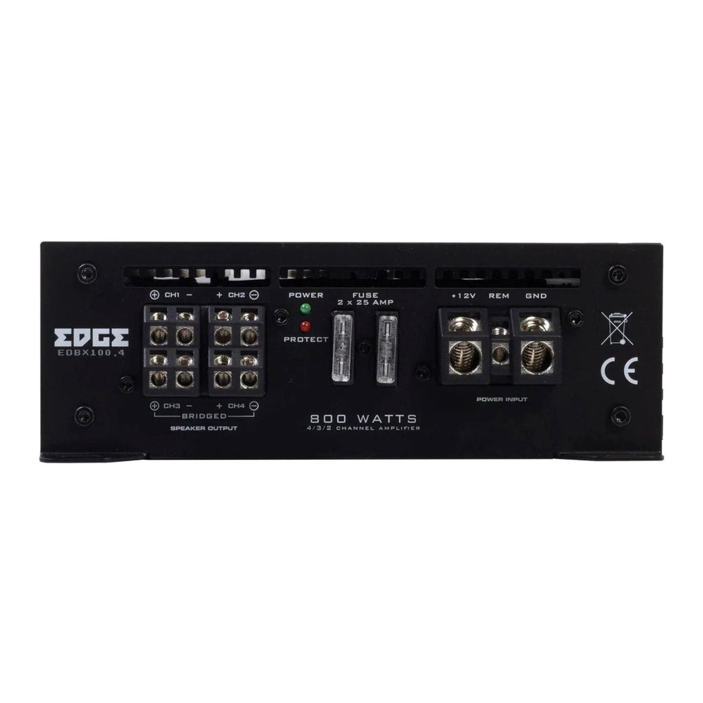 Edge DBX Series EDBX100.4-E1 Amp Class AB 4 Channel Amplifier 400w RMS