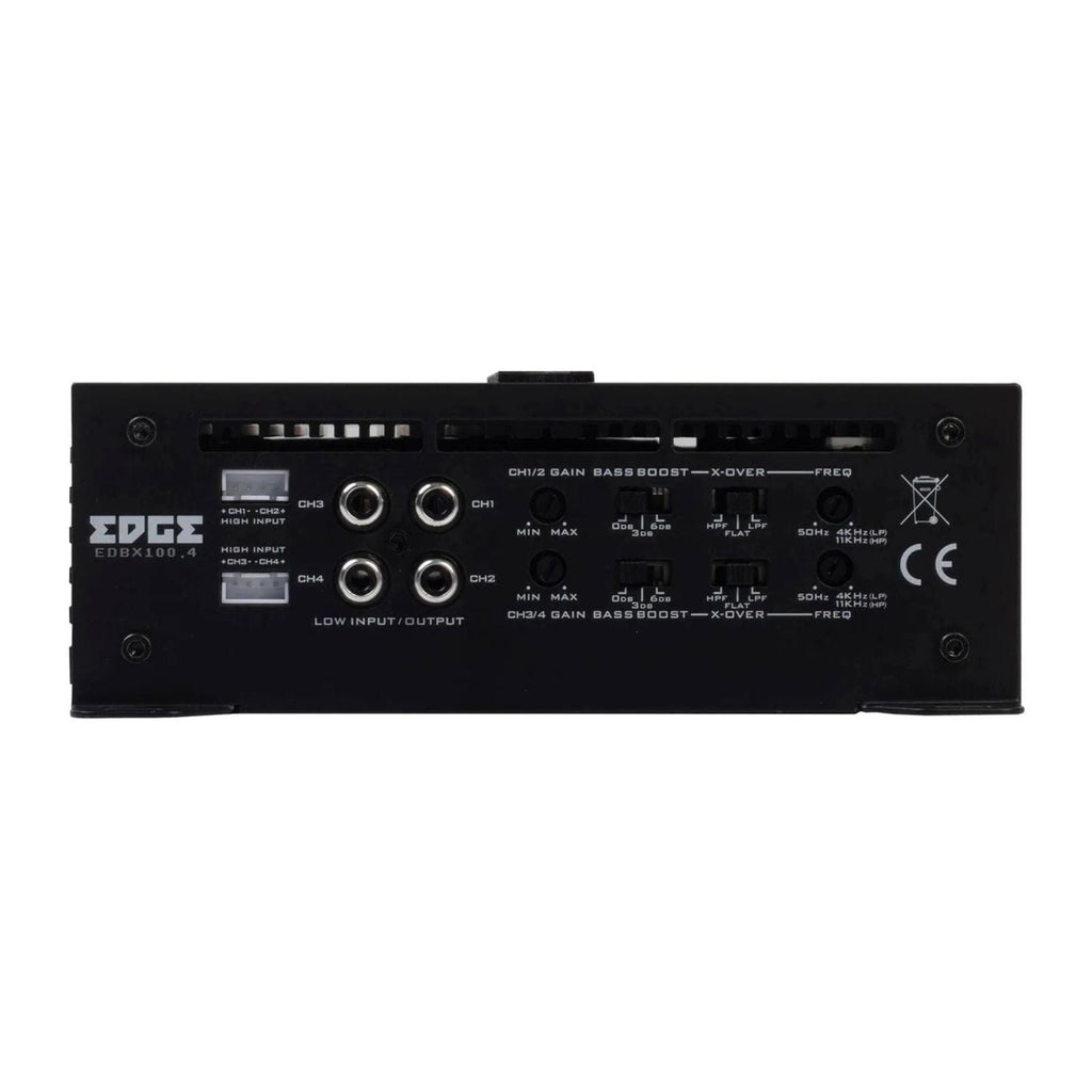 Edge DBX Series EDBX100.4-E1 Amp Class AB 4 Channel Amplifier 400w RMS