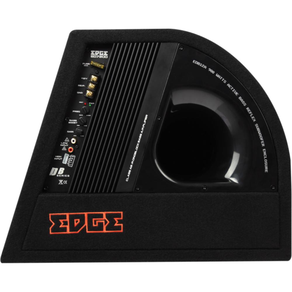 Edge 12 Inch Active Bass Box Sub Subwoofer Ported Enclosure EDB12A 300w RMS