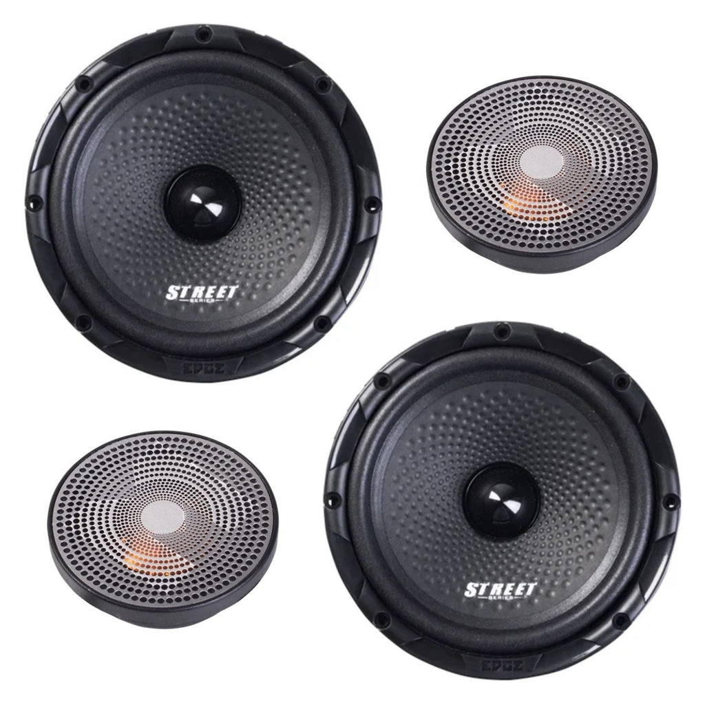 Edge Street Series EDS6C-E4 2 Way Component Speakers 6.5 Inch 110w RMS Pair