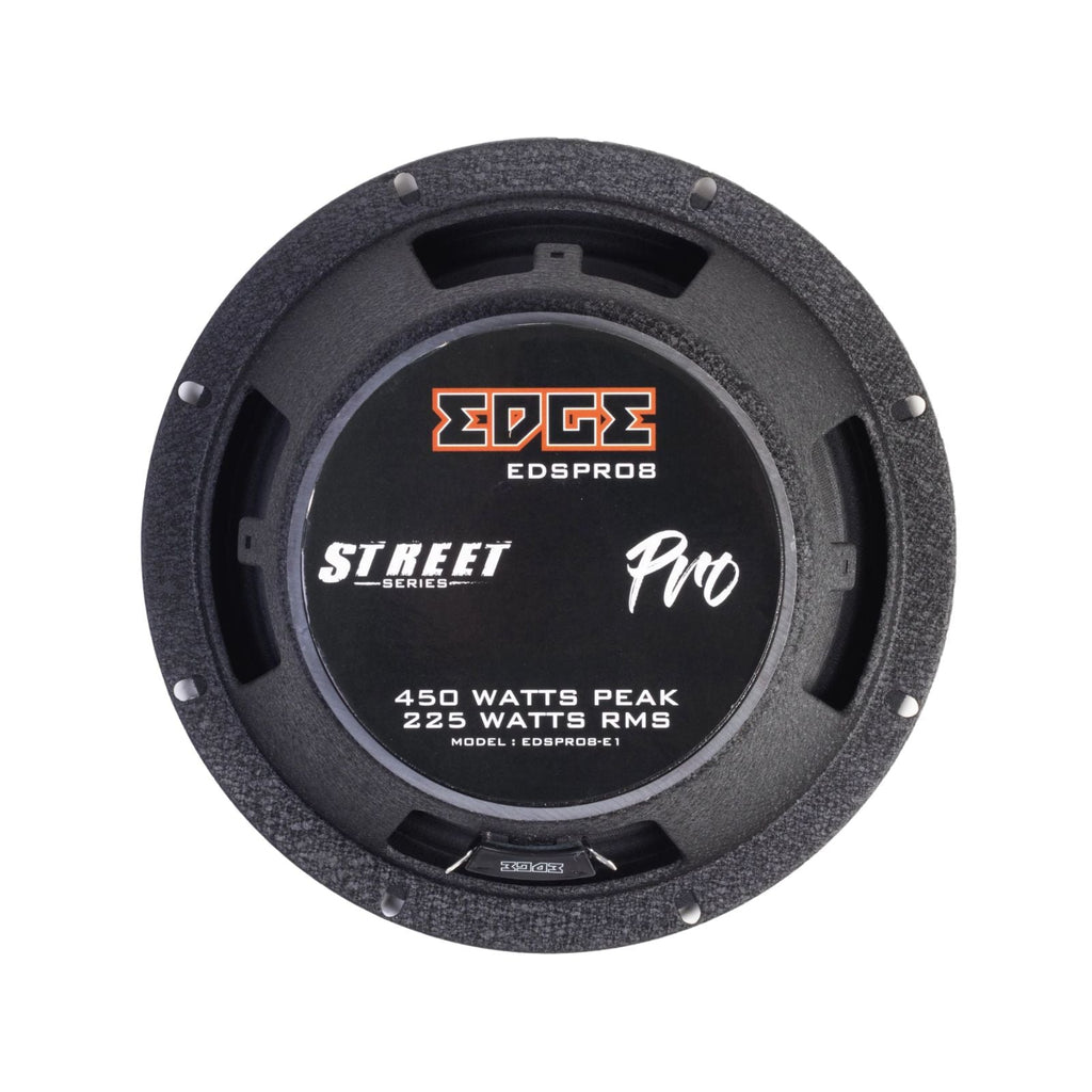 Edge Street Series EDSPRO8-E3 Pro Audio Midrange Speakers 8 Inch 225w RMS Pair