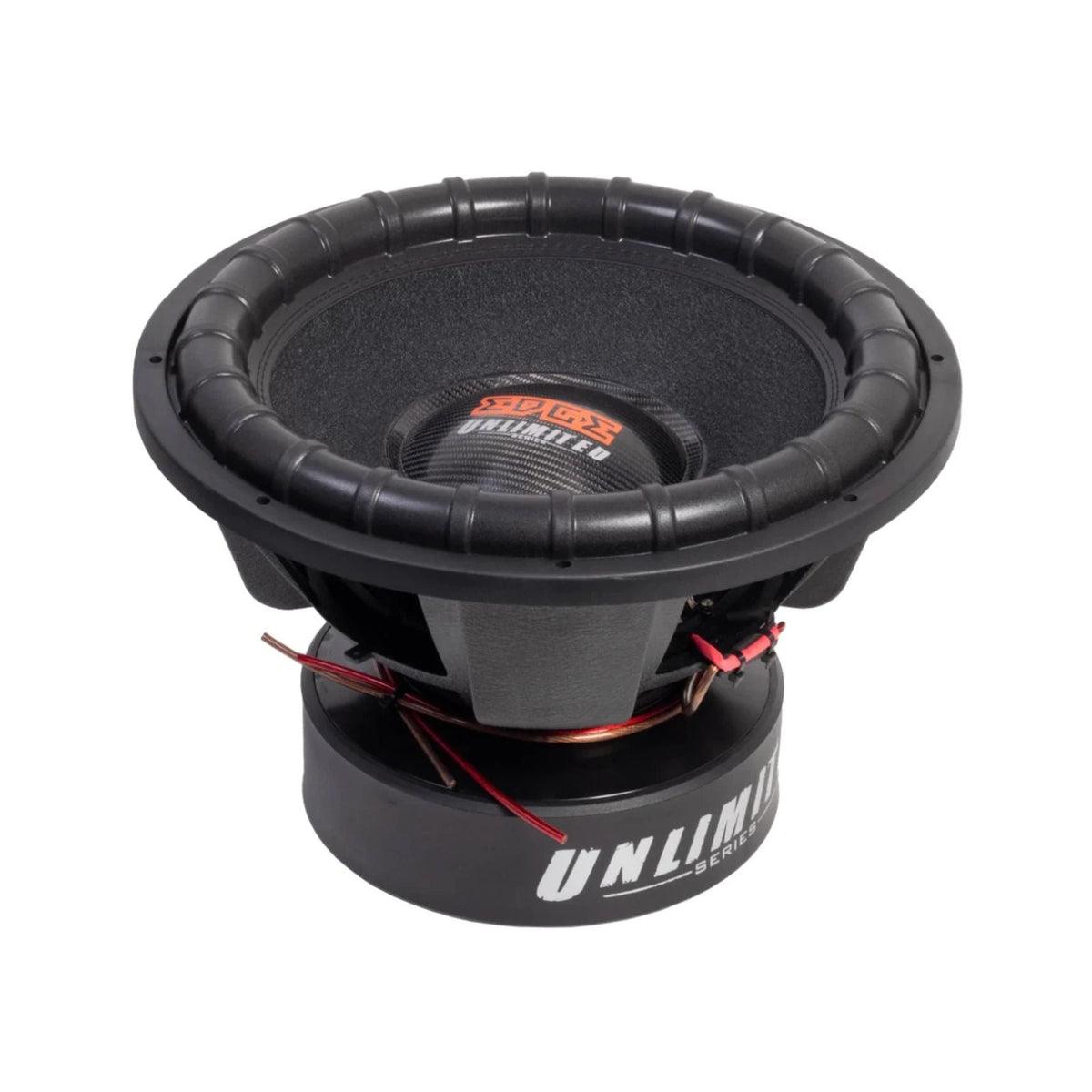 Edge Unlimited Series EDU18SPL-E2 Sub Dual 0.7 Ohms 18 Inch Subwoofer 5000w RMS