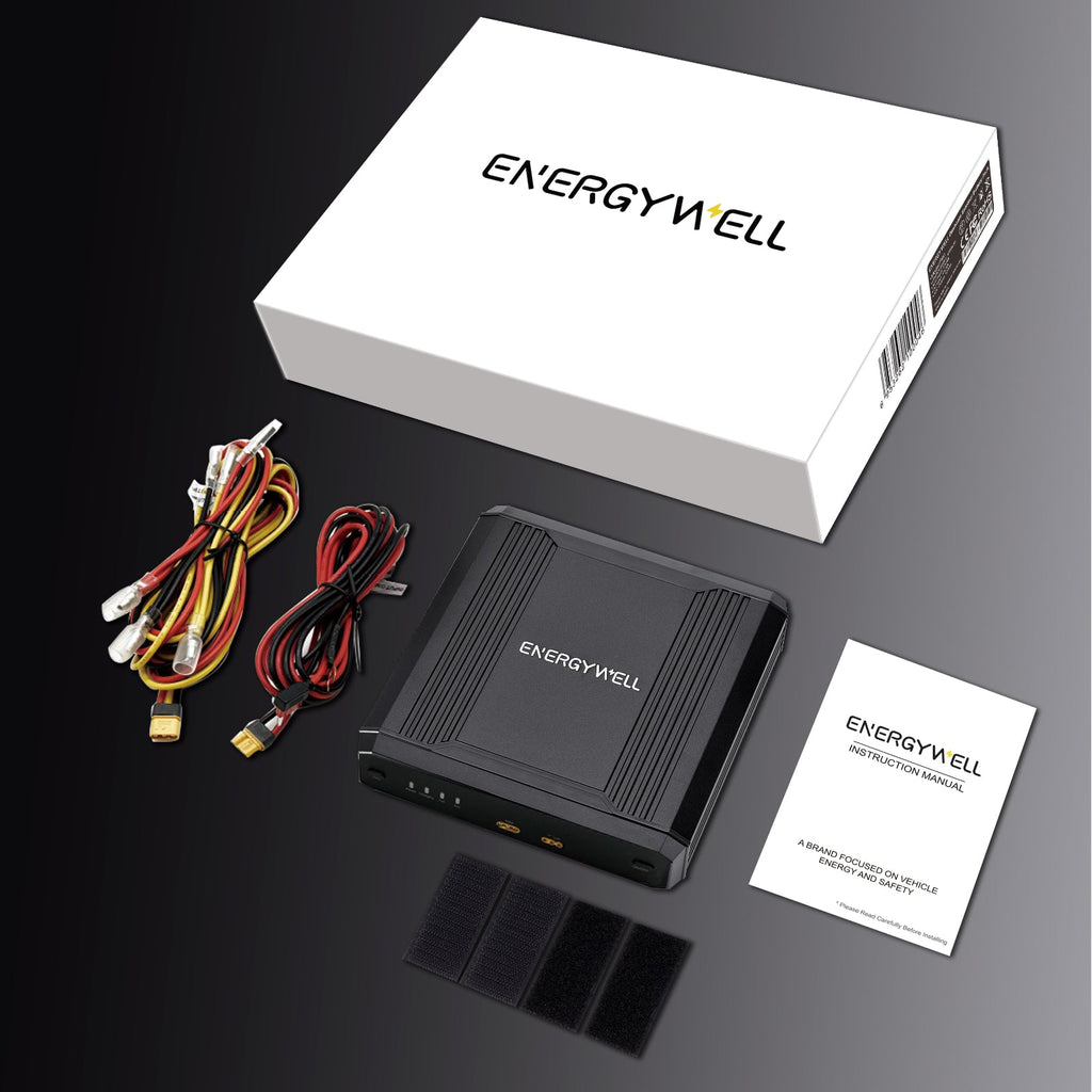 Energywell P6C Dash Cam LiFePO4 Battery Pack Extended Parking Mode upto 60 Hours
