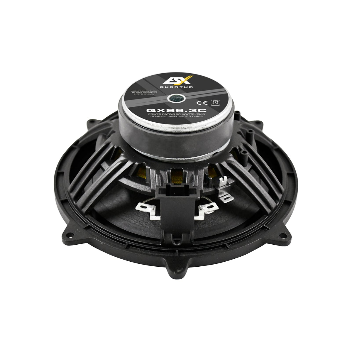 ESX QXS6.3C Component Speakers and Tweeters for Mercedes Sprinter