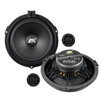 ESX QXT6.2C Component Speakers and Tweeters for Ford Transit 2014 Front Doors