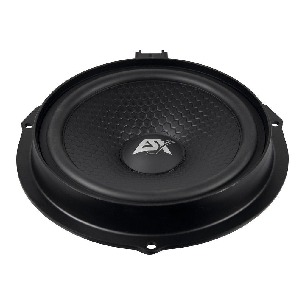 ESX QXT6.2C Component Speakers and Tweeters for Ford Transit 2014 Front Doors