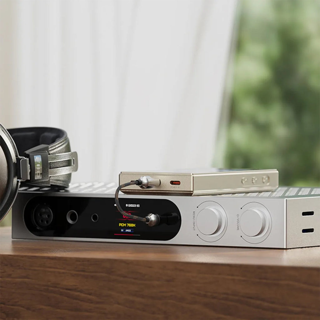 FiiO M21 DAP Portable Hi-Res Digital Audio Music Player Bluetooth Titanium Gold