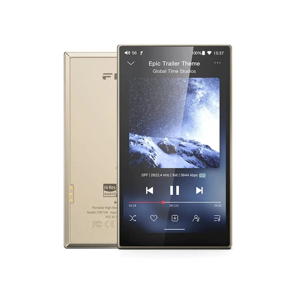 FiiO M21 DAP Portable Hi-Res Digital Audio Music Player Bluetooth Titanium Gold