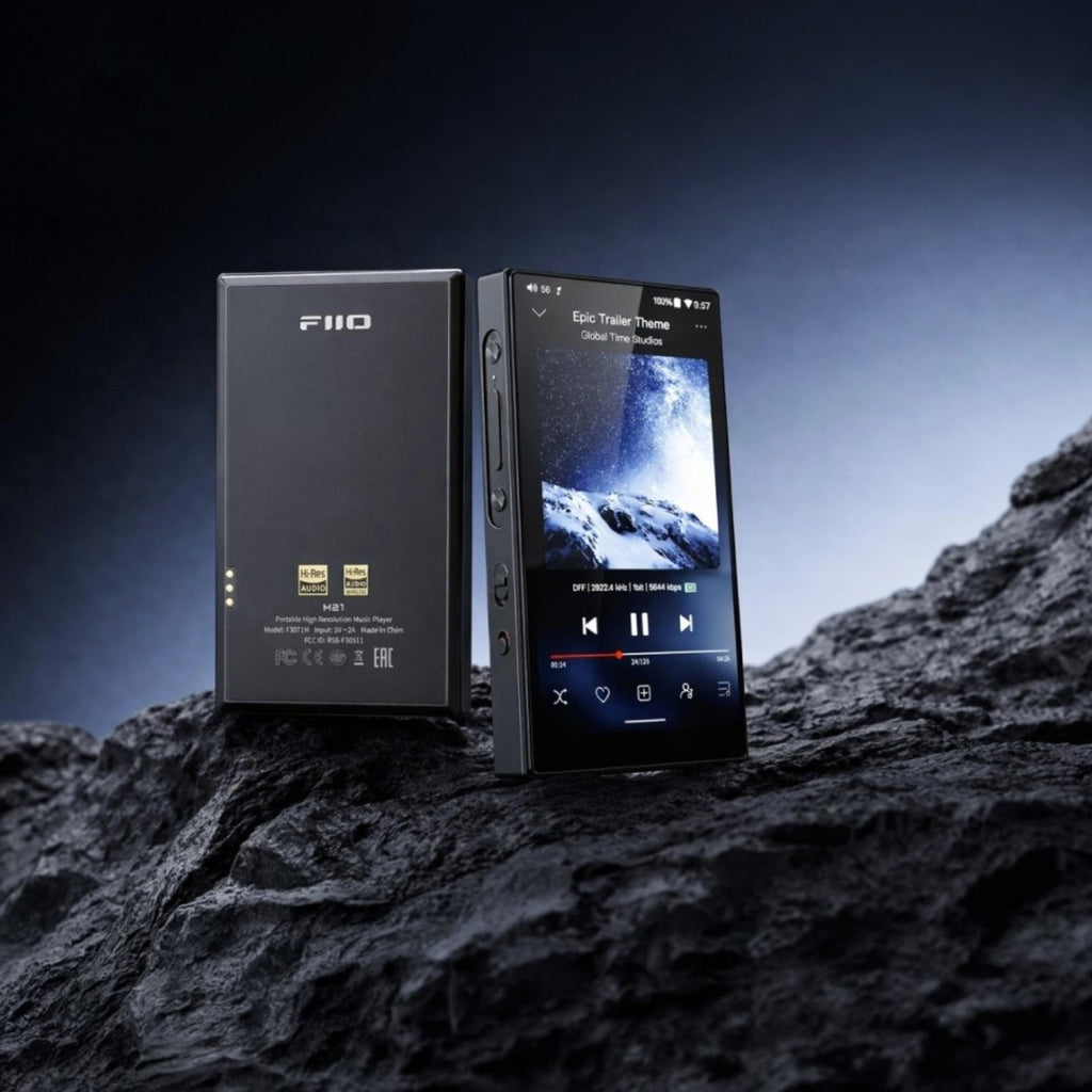 FiiO M21 DAP Portable Hi-Res Digital Audio Music Player Bluetooth Black