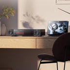 FiiO S15 Desktop Hi Res Audio Music Streamer 7.84 Inch Display Android 12 Black