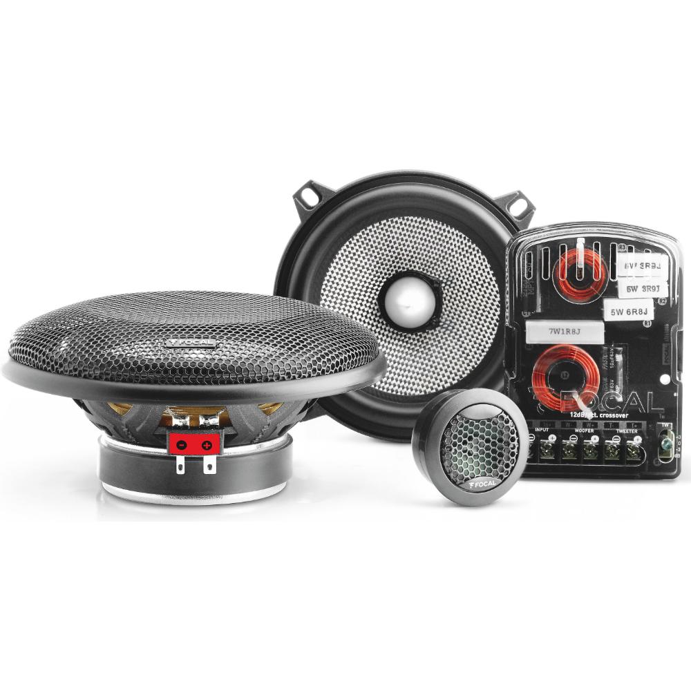 Focal 130 AS Access Series 2 Way 5" Car Door Component Speakers 50w RMS Pair