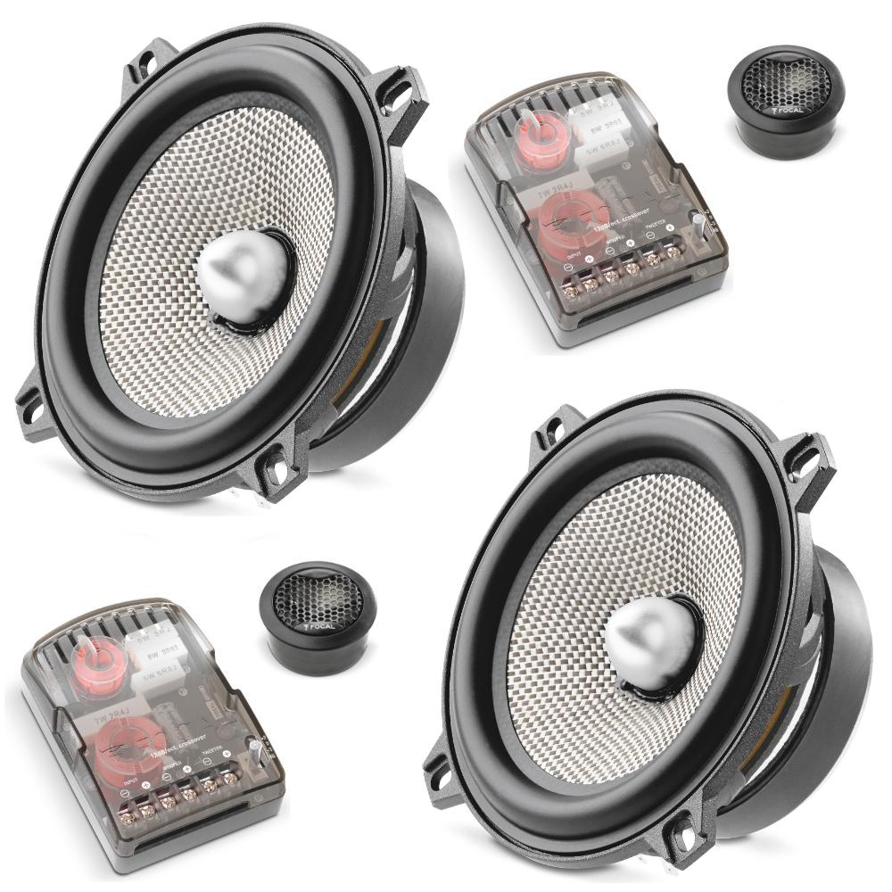 Focal 130 AS Access Series 2 Way 5" Car Door Component Speakers 50w RMS Pair