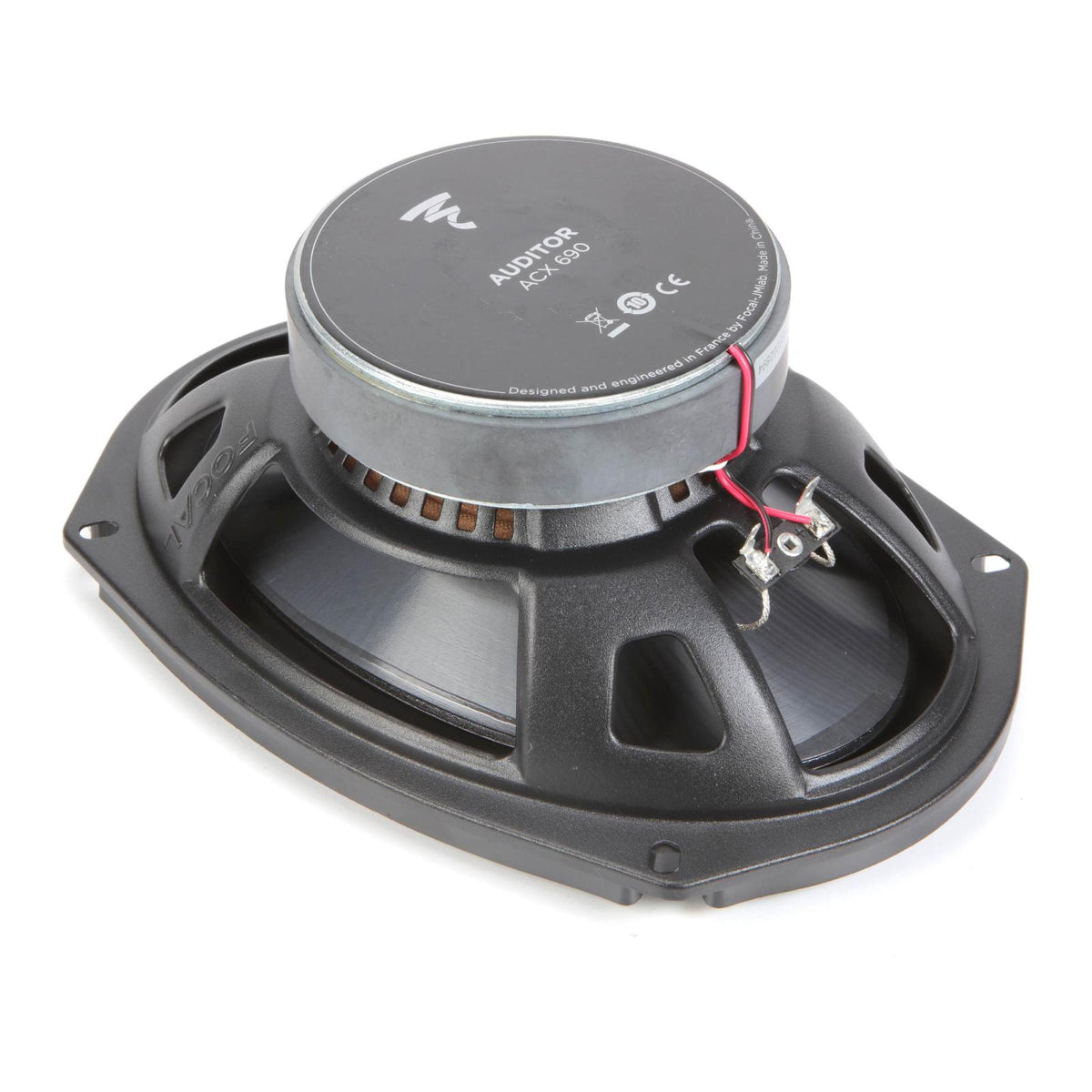 Focal ACX 690 Auditor Series 3 Way 6x9" Car Door Shelf Coaxial Speakers 80w RMS