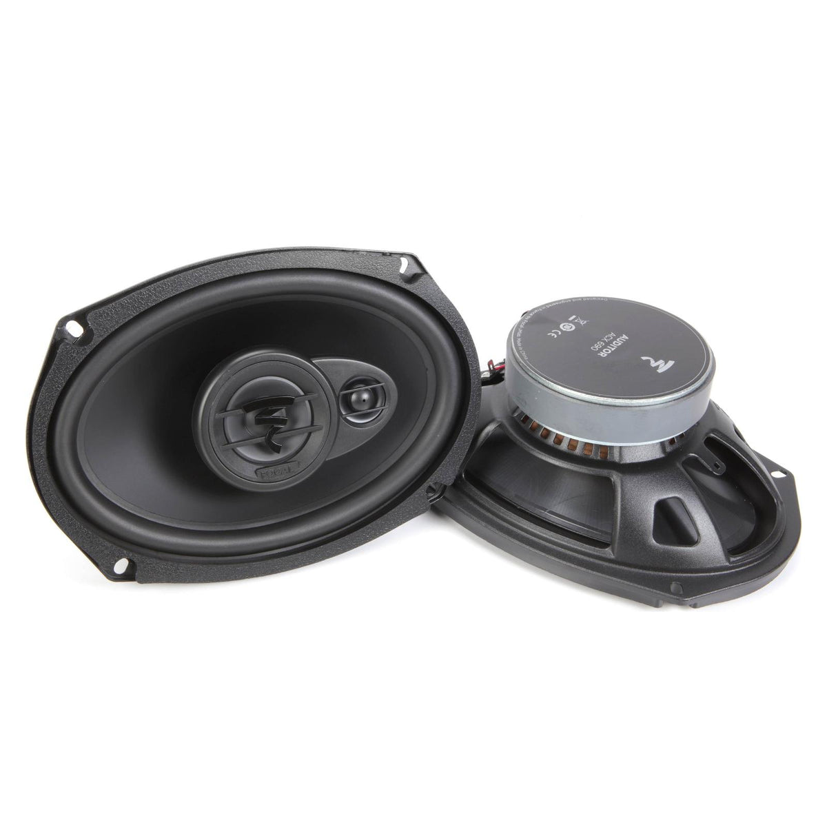 Focal ACX 690 Auditor Series 3 Way 6x9" Car Door Shelf Coaxial Speakers 80w RMS