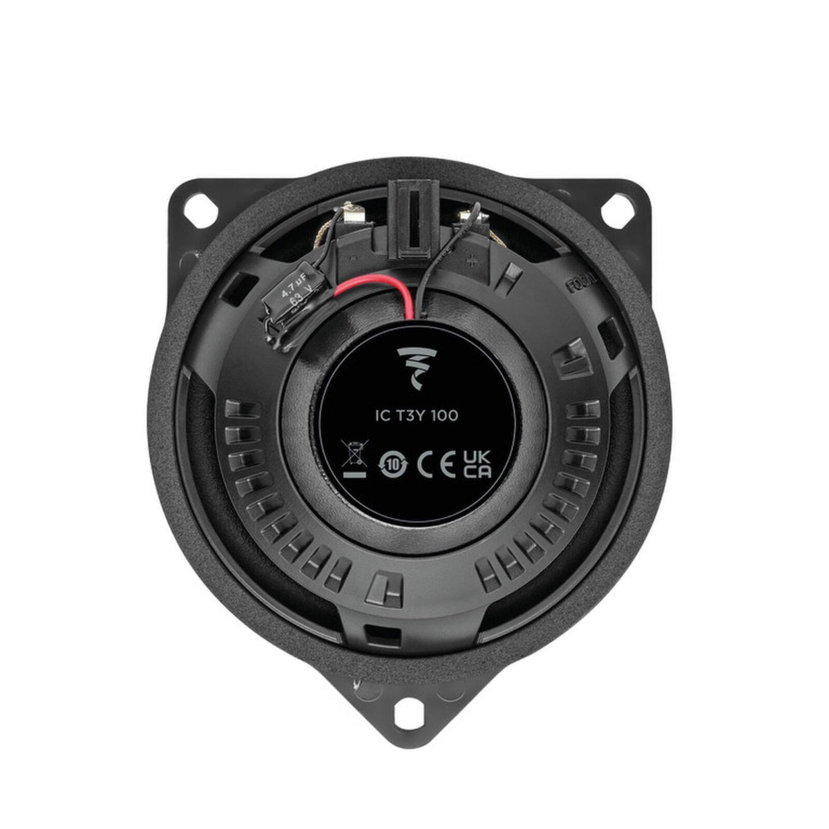 Focal IC T3Y 100 Inside Series 2 Way Coaxial Speaker Kit For Tesla Model 3 and Y