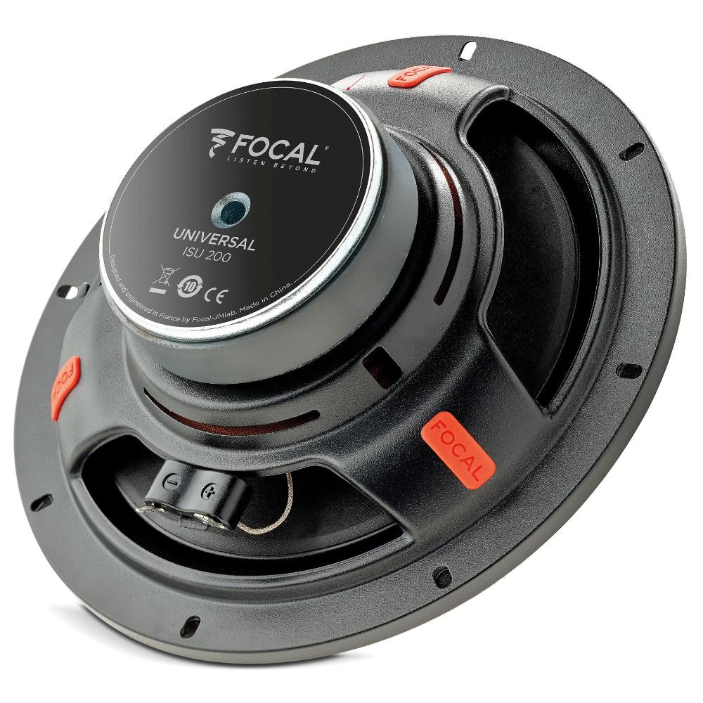 Focal ISU 200 Shallow Mount 8" Car Door 2 Way Component Speakers 80w RMS Pair