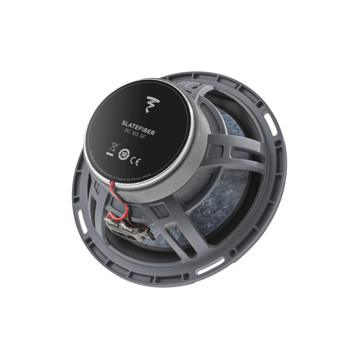 Focal PC 165 SF Slate Fibre Series 6.5" 2 Way Car Door Coaxial Speakers 80w RMS