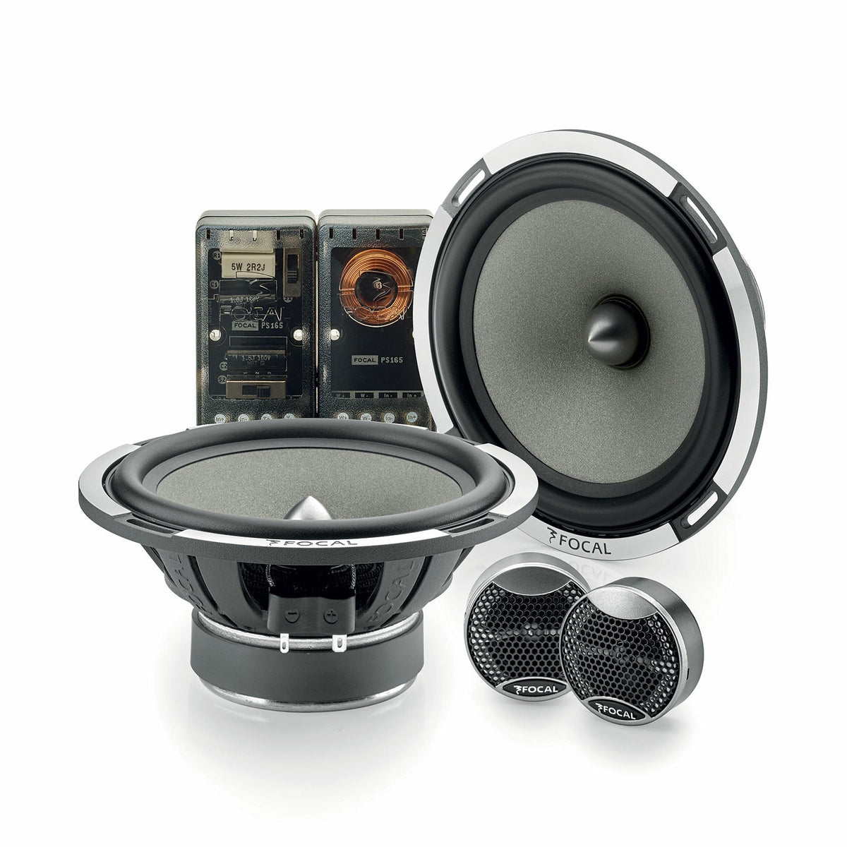 Focal PS 165 V1 Last Edition 6.5" 2 Way Car Door Component Speakers 80w RMS
