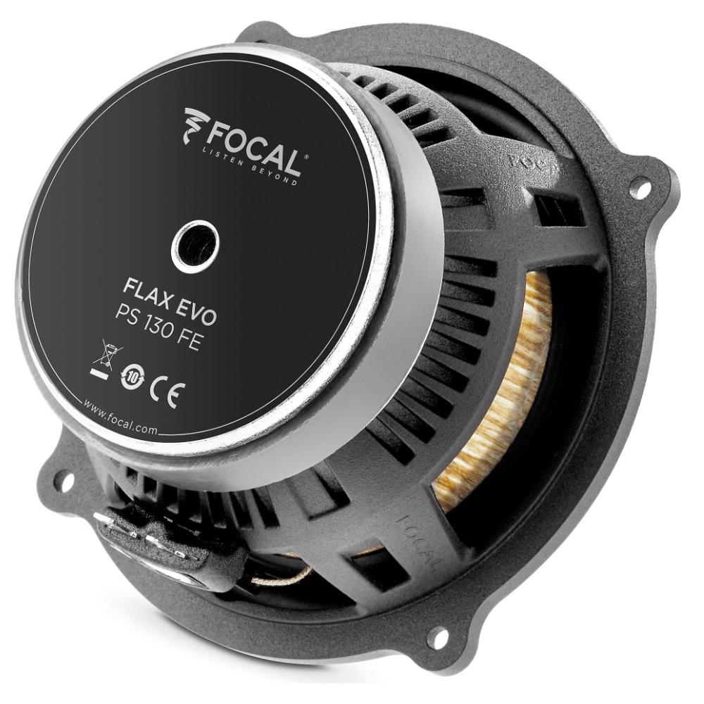 Focal PS130FE Flax Evo Series 2 Way 5" Car Door Component Speakers 60w RMS