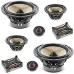 Focal PS165F3E Flax Evo Series Expert 3 Way 6.5" Car Door Component Speakers 80w