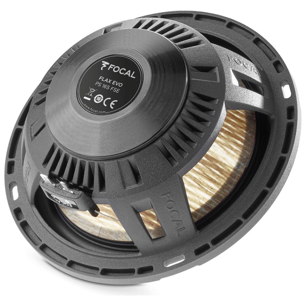 Focal PS165FSE Flax Evo Series 6.5" Shallow Mount Car Door Component Speakers