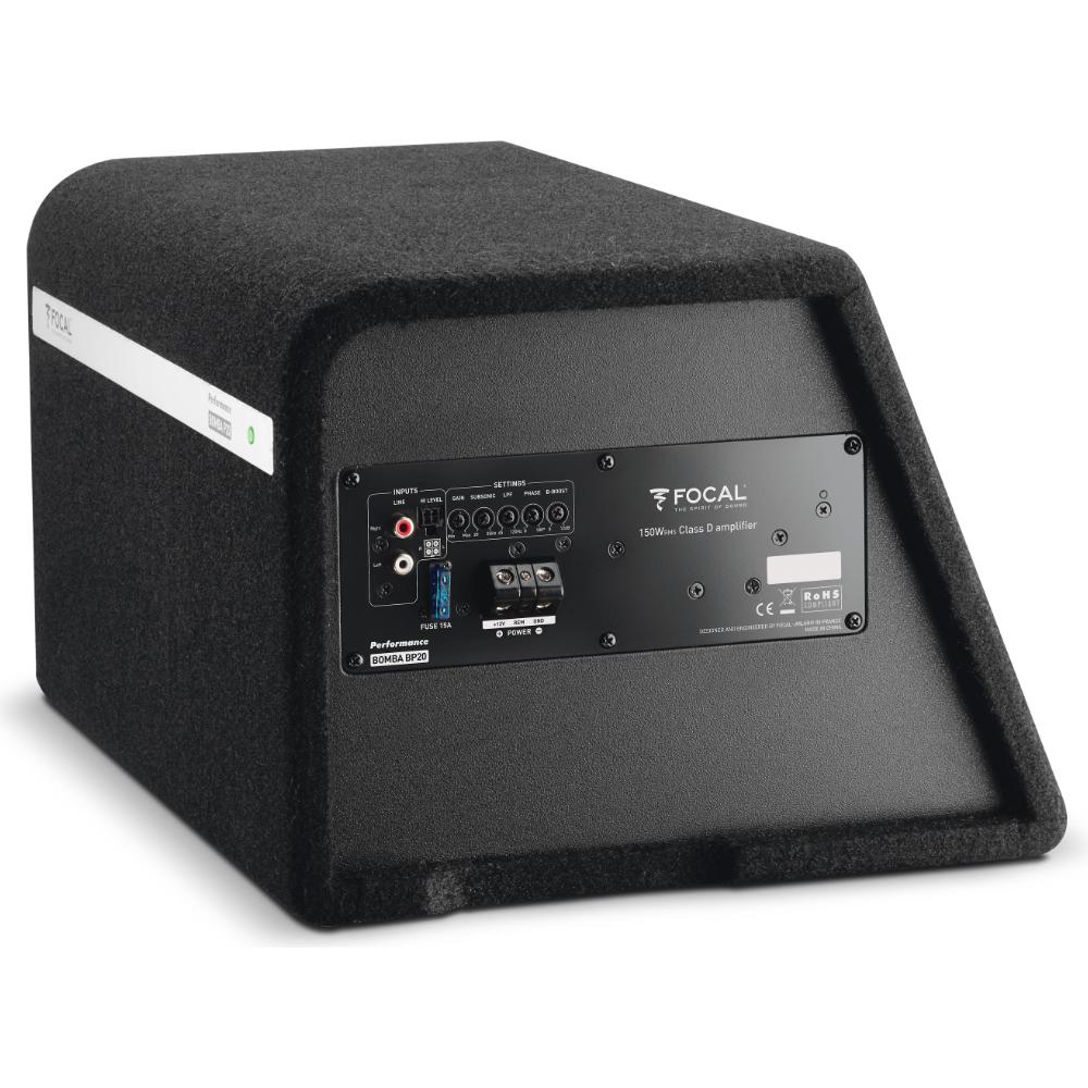 Focal BombA BP20 Access Series 8 Inch Active Subwoofer Enclosure 150w RMS